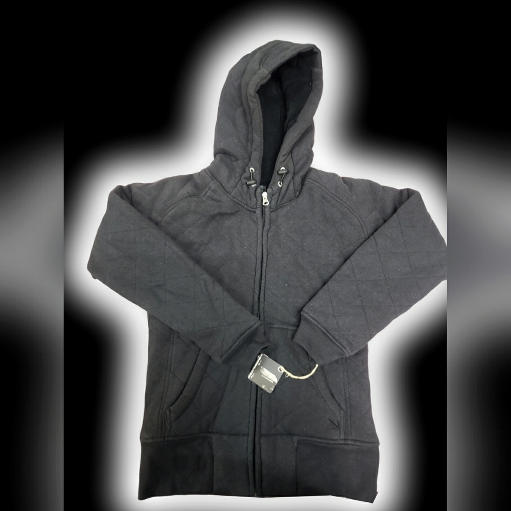 Womens Quilted Hemp Hoodie